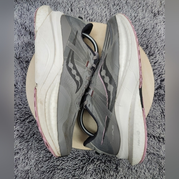 Saucony Tempus Gray Running Shoes Sneakers Women's Size 10.5 - Picture 6 of 9